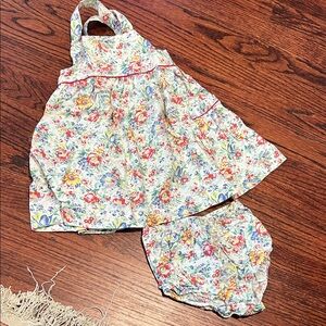 Baby Girl Ralph Lauren Floral Summer Dress Size 6 Months